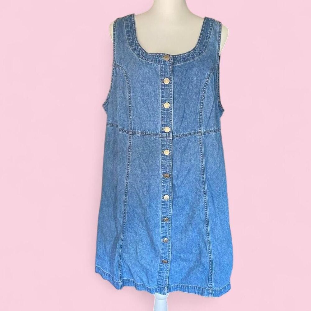 Cherokee Women's Blue Denim Dress